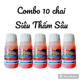 Combo 10 chai siêu thấm sâu giúp loang trải đều, lưu dẫn mạnh, bám dính cực mạnh, sát khuẩn bề mặt, xua đuổi côn trùng