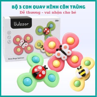 3 Món con quay hình côn trùng, Spinner hình côn trùng dễ thương