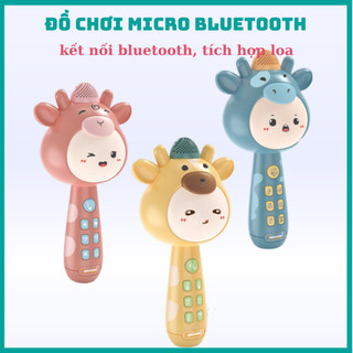 Micro Bluetooth Cầm Tay Tích Hợp Loa Hát Karaoke Cho Bé