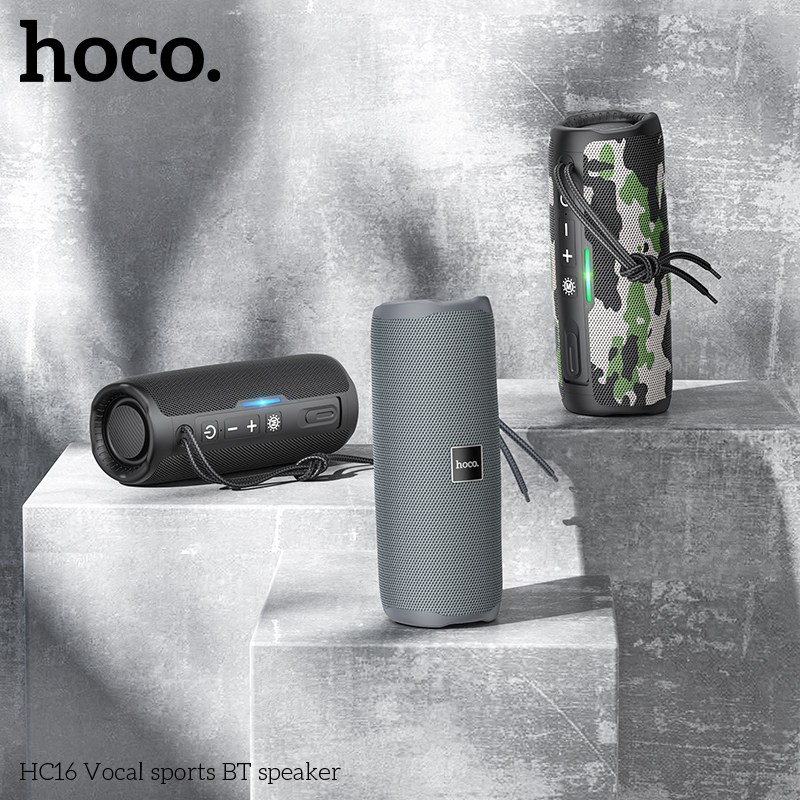 Loa Bluetooth đa năng Hoco HC16 Vocal sport Wireless V5.3, pin 3H - Hãng phân phối