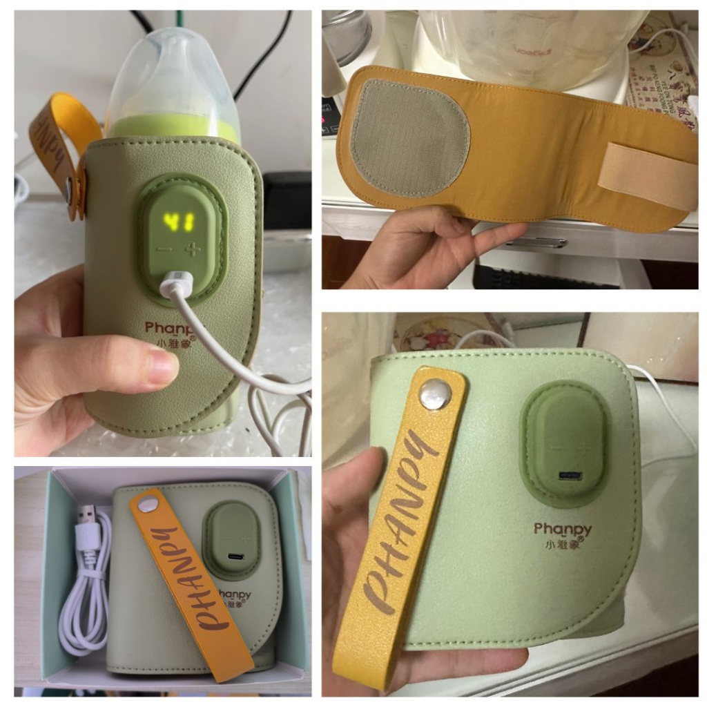 Túi giữ ấm bình sữa di động PHANPY