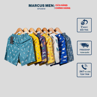 Quần short cartoon Marcus Men nhiều họa tiết