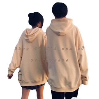 SWEATER ĐÔI ÁO HOODIE TRƠN THU ĐÔNG NỈ BÔNG MỀM MỊN CÓ NHIỀU MÀU