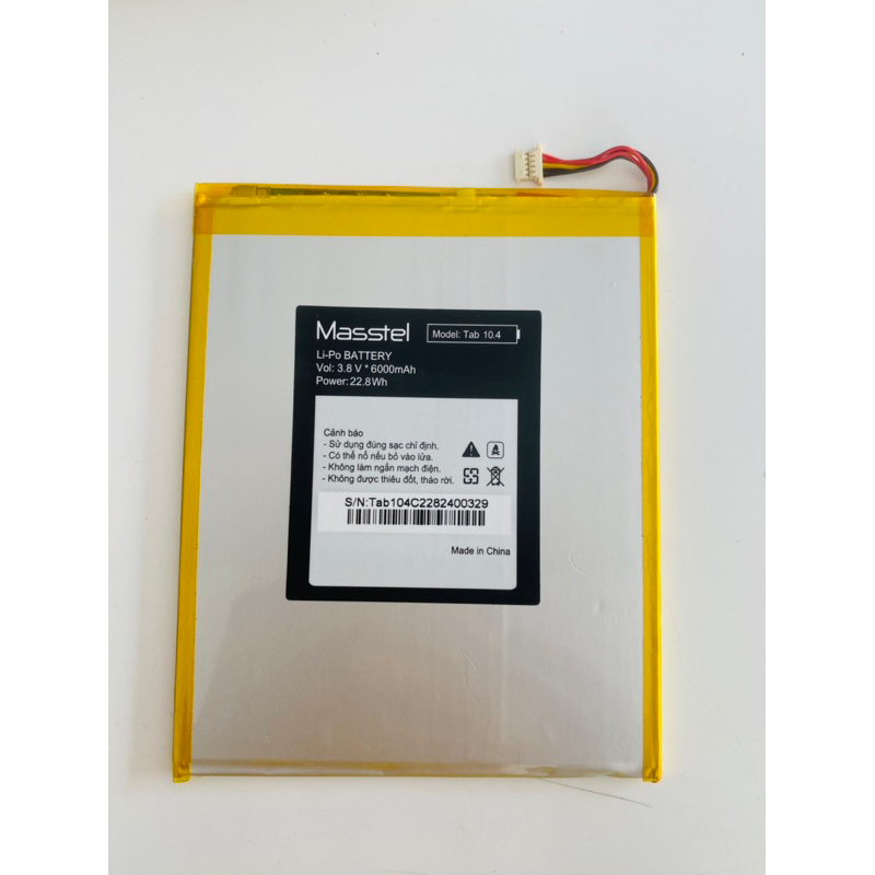 Pin masstel Tab 10.4 chính hãng mới 100%