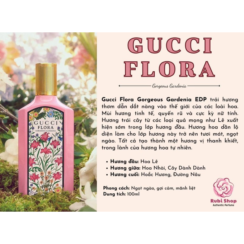 Nước hoa Gucci Flora 10ml