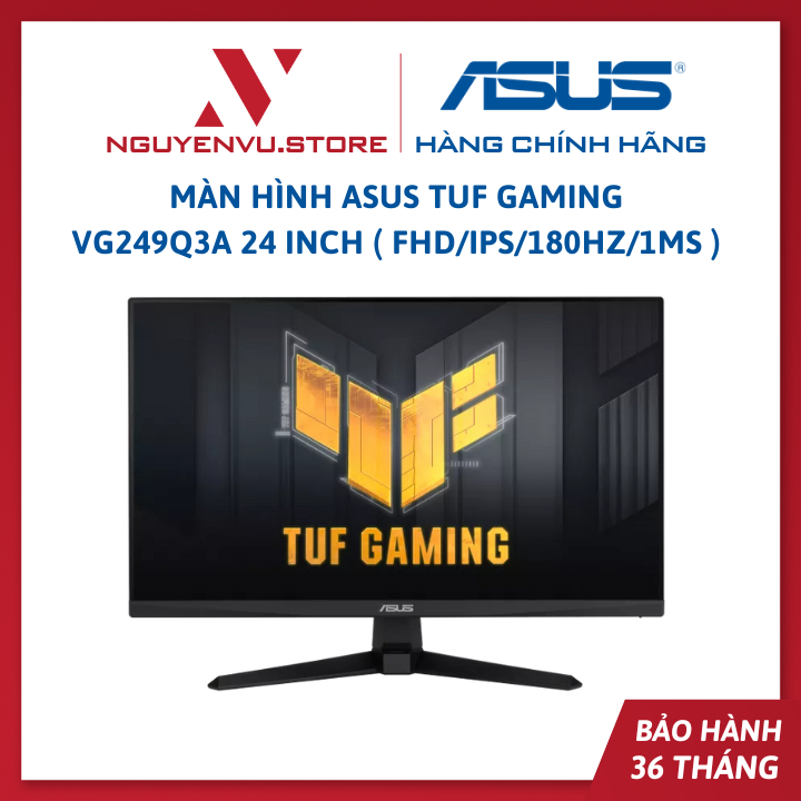 Màn Hình ASUS TUF Gaming VG249Q3A 24 Inch ( FHD/IPS/180Hz/1Ms ) - Hàng Chính Hãng