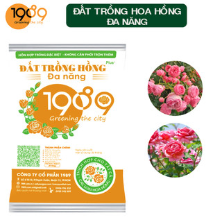 Đất Trồng Hoa Hồng - Đất Dinh Dưỡng Chuyên Trồng hoa 1989 - 5kg