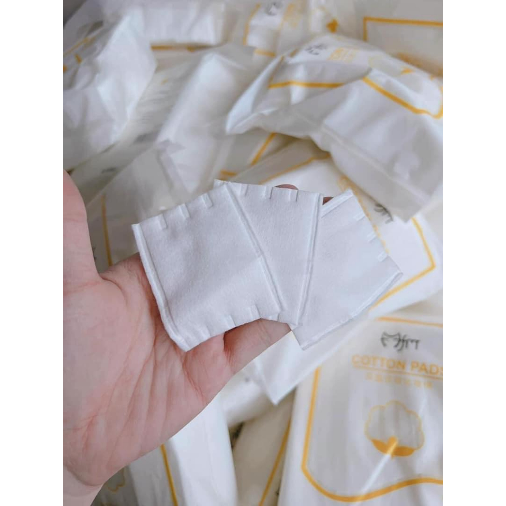 Bông Tẩy Trang Cotton Pads 222 Miếng Túi Zip- Hàng Chính Hãng Bông Tẩy Trang