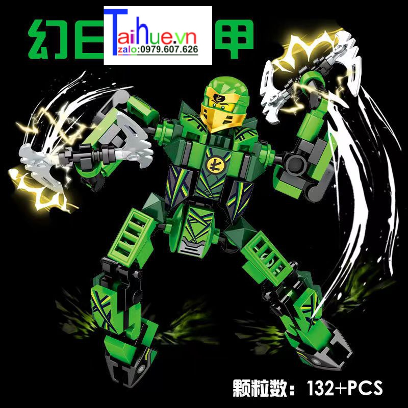 Xếp hình lego NINJA , rồng chiến binh ninja