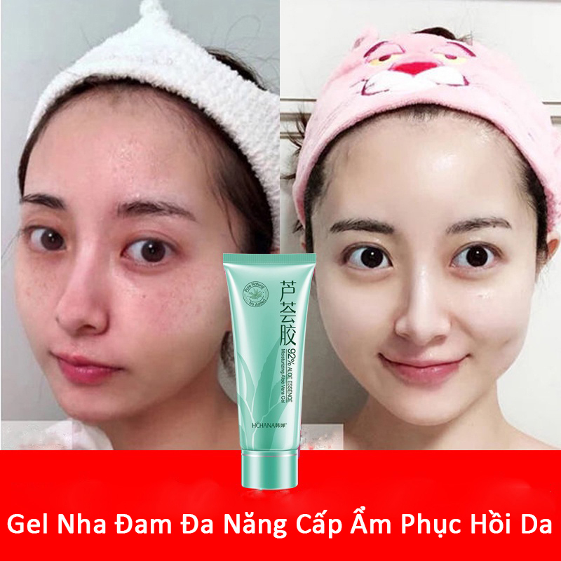 Gel lô hội LYDIMOON 50ML dưỡng da làm dịu da, ɡel nha đam aloe vera dưỡng ẩm sâu, phục hồi tái tạo da, giảm mụn mờ thâm