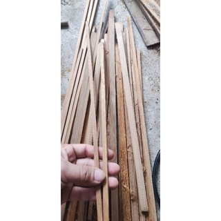 4 thanh tre vuông 7 li làm lồng chim