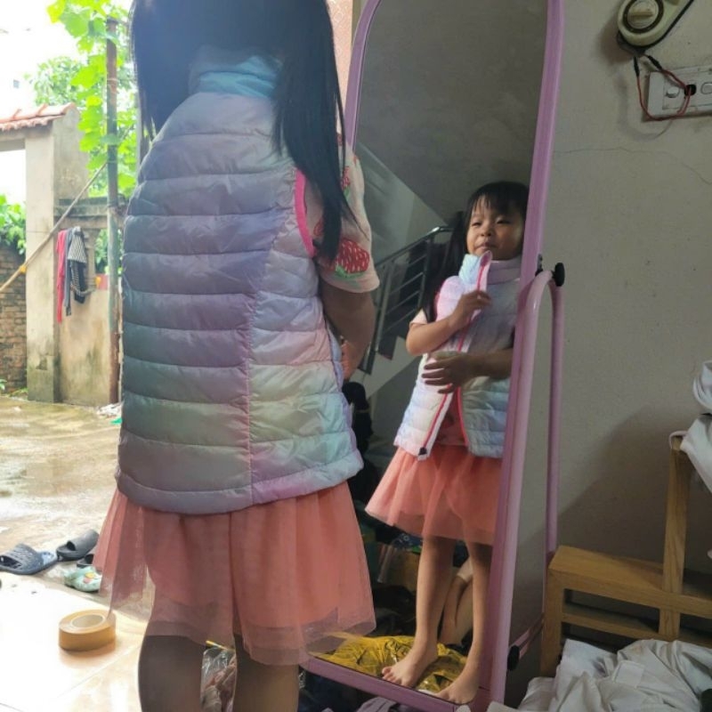 Áo gile bé gái hàng vnxk