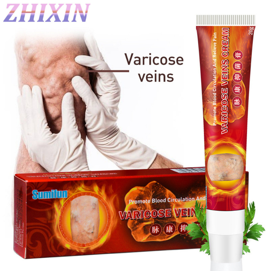 Kem Bôi Suy Giãn Tĩnh Mạch Màu Đỏ Varicose Veins Cream