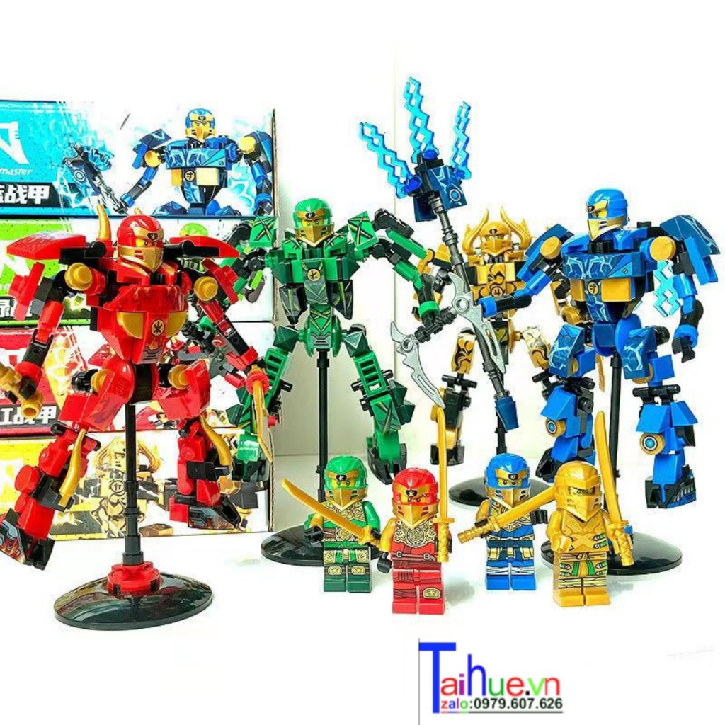 Xếp hình lego NINJA , rồng chiến binh ninja