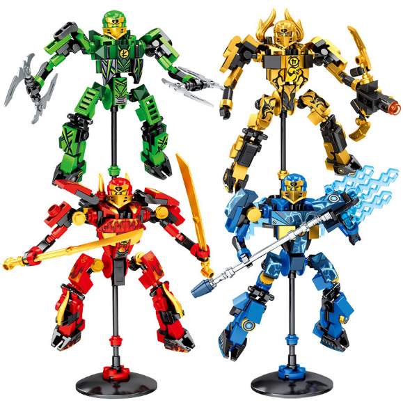 Xếp hình lego NINJA , rồng chiến binh ninja