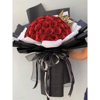 Giấy gấm hàn bó hoa