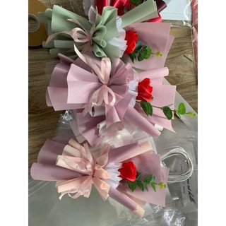 Giấy gấm hàn bó hoa