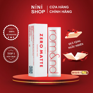 Son thỏi lì, siêu nhẹ môi và siêu xinh Romand Zero Matte Lipstick 3.0g - Ninishop