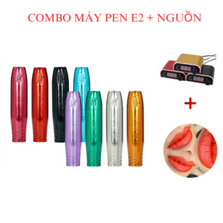 Máy Pen E2 Phun Xăm Môi LoGo Chìm Chính Hãng, Máy Pen Mini TATTOO Bảo Hành 6 Tháng