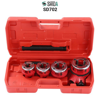 Dụng Cụ Taro Ống Nước Tiện Ren Ống Kẽm Cầm Tay Shida SD702 13-42mm