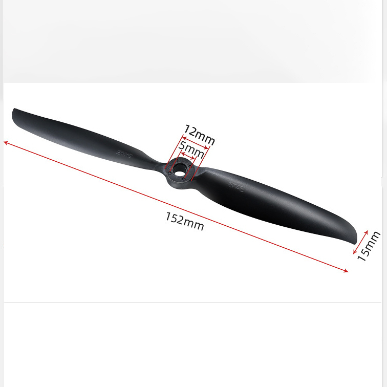 Cánh quạt 6040, cánh 6x4E. Dùng chế tạo máy bay điều khiển Su-27, Su-35, F-22