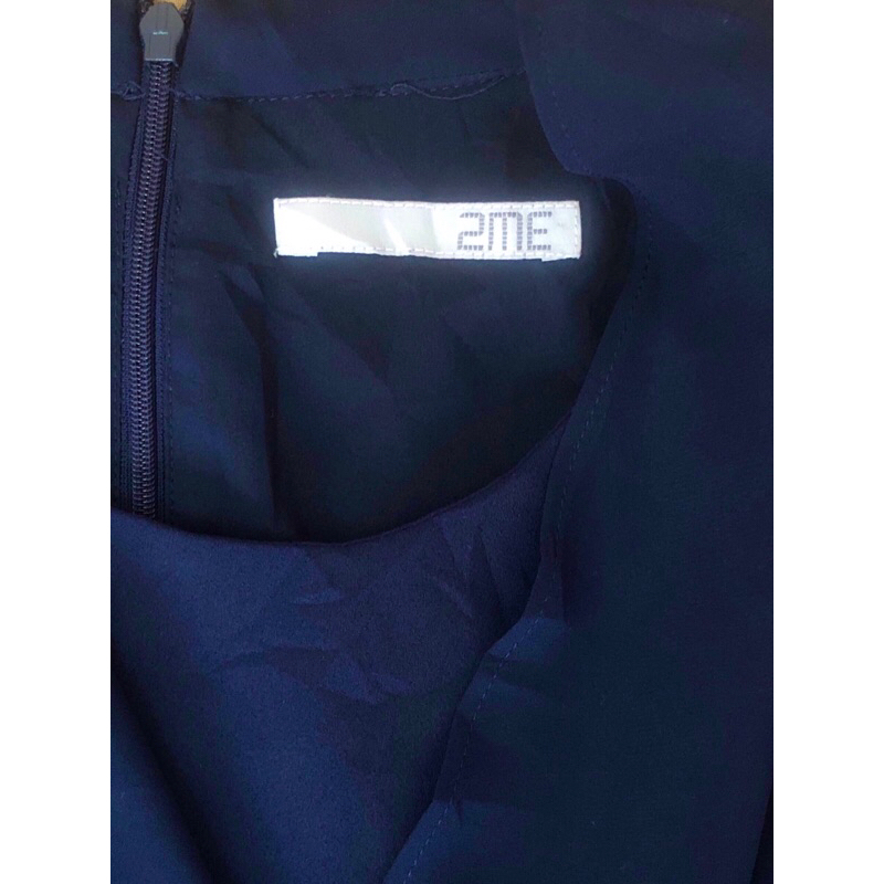 Đầm xanh navy 2ME 2hand