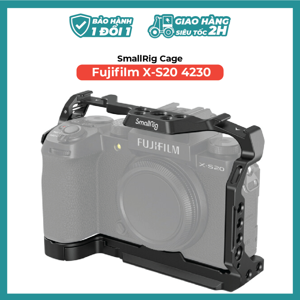 Khung Bảo Vệ - SmallRig Cage Cho Máy Ảnh Fujifilm X-S20 4230