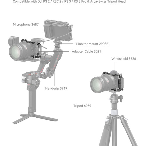 Khung Bảo Vệ - SmallRig Cage Cho Máy Ảnh Sony ZV-E1 4256