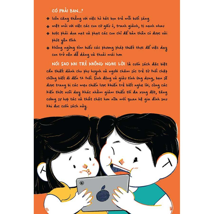 Sách - Nói Sao Khi Trẻ Không Nghe Lời