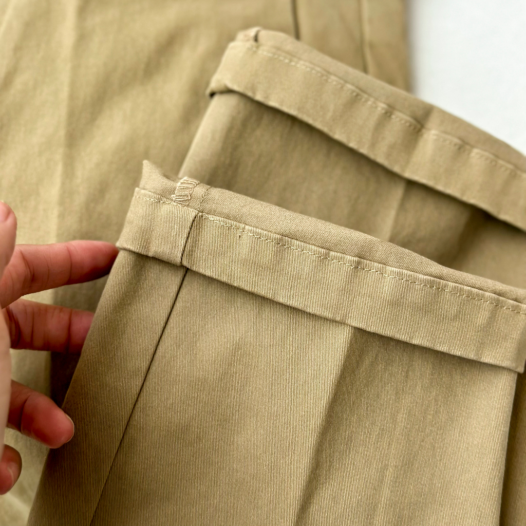 Quần Kaki Dài Nam BY COTTON Regular Chinos Kaki Beige