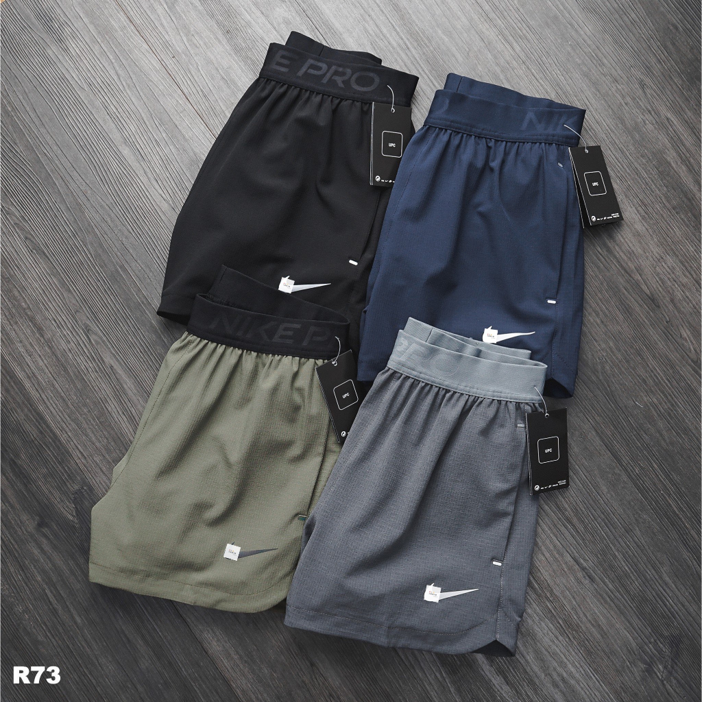 Quần short thể thao nam 2 lớp phom ngắn vải xi mè nhẹ mát, thông thoáng dùng tập gym, chạy bộ, mặc nhà..- qsn23