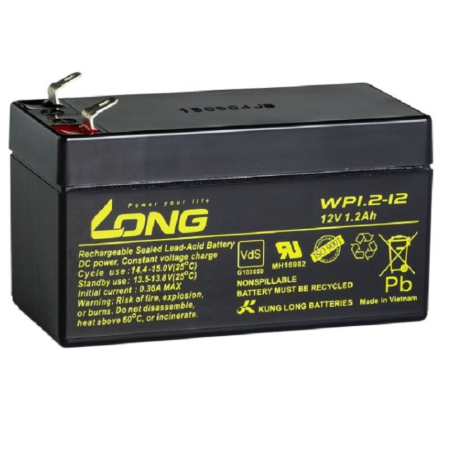 Bình Ắc Quy LONG, APOLLO 12V - 1.2Ah, 5Ah 7,5 Ah Hàng chính hãng.