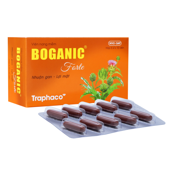 Viên Uống BOGANIC - Giải Độc, Mát Gan, Giảm Ngứa