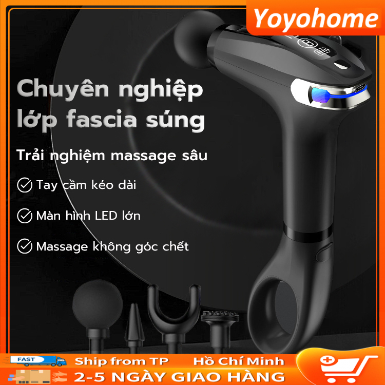 Máy Massage Cầm Tay Mini, Súng Massage Cầm Tay Mini Toàn Thân
