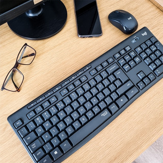 Combo bàn phím, chuột Logitech MK295 Silent Wireless