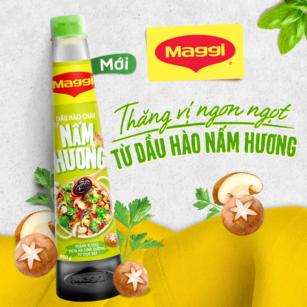 Dầu Hào MAGGI® Nấm Hương Chai 350g