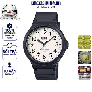 Đồng hồ nam dây nhựa Casio chính hãng Anh Khuê MW-240-7BVDF