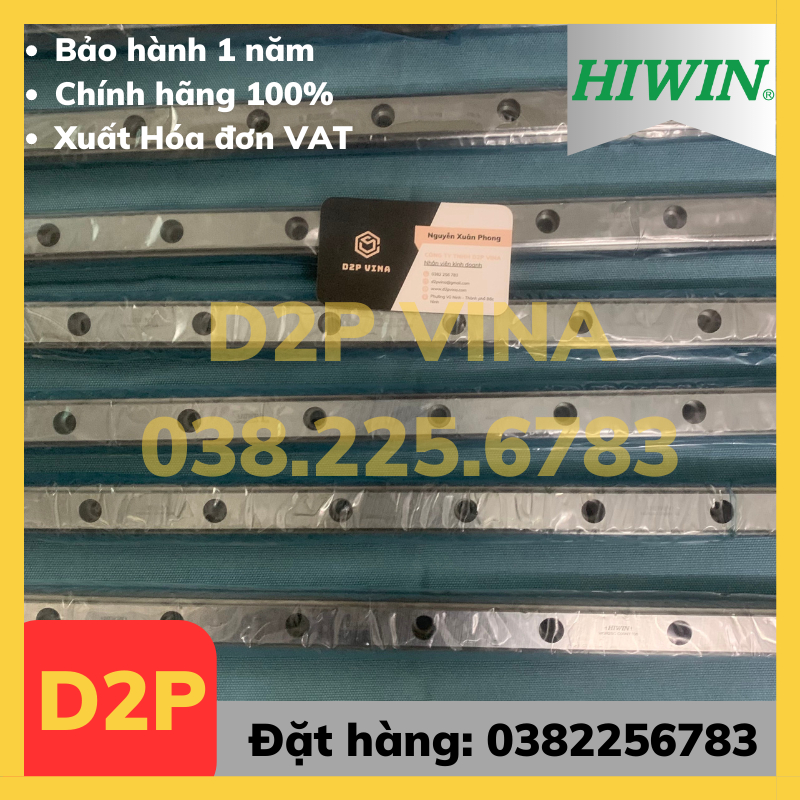 D2P VINA - Ray trượt HGR15+1000L Hãng HIWIN