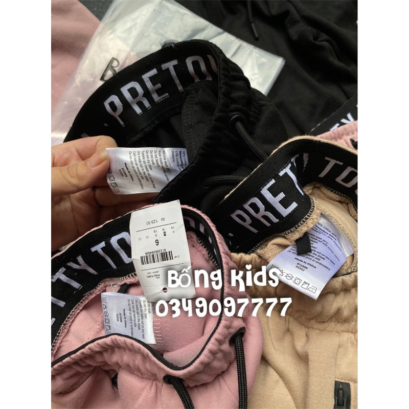 Quần Joggers Bé Trai & Bé Gái Vải Ép FOX