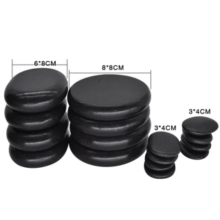 Đá nóng oval | đá massage body đả thông kinh lạc 8x8 và 8x6