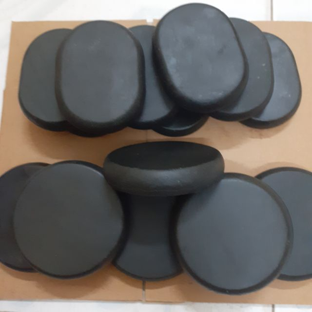 Đá nóng oval | đá massage body đả thông kinh lạc 8x8 và 8x6