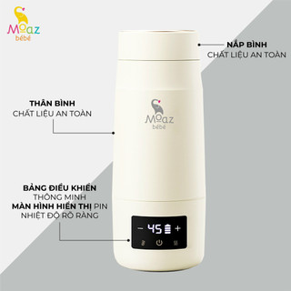 BÌNH ĐUN NƯỚC PHA SỮA DI ĐỘNG MOAZ BÉBÉ MB - 058