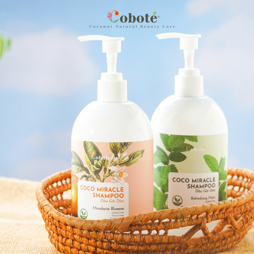 [Coboté Xả Kho] Dầu gội dừa Coboté Coco Miracle Shampoo 480ml