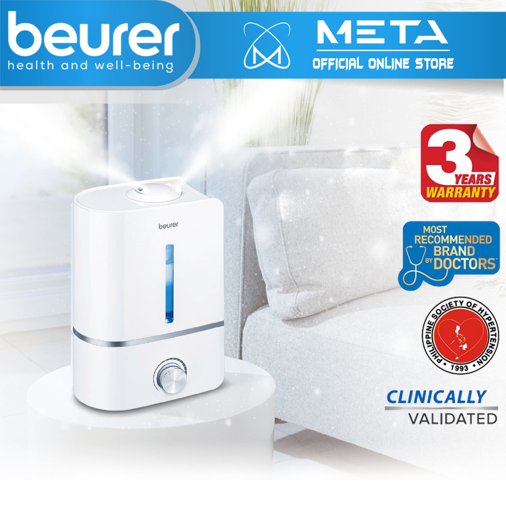 Máy Tạo Ẩm Không Khí Phun Sương BEURER LB45 | Hoạt Động Yên Tĩnh, Tích Hợp Khoang Tinh Dầu, Phù Hợp Phòng Lên Tới 30m2