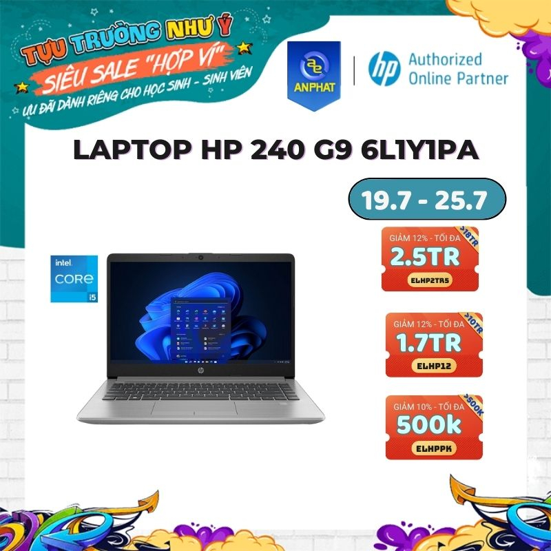 Laptop HP 240 G9 6L1Y1PA