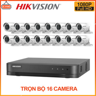 Bộ camera quan sát hikvision 16 kênh 2.0mp full hd hàng chính hãng