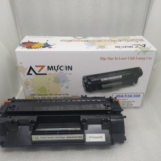 Hộp mực máy in Canon 3300, Hp 1320, 1160, P2015 | Mực in 49A/53A/308 AZ [Bảo Hành 3T] Bản in đẹp