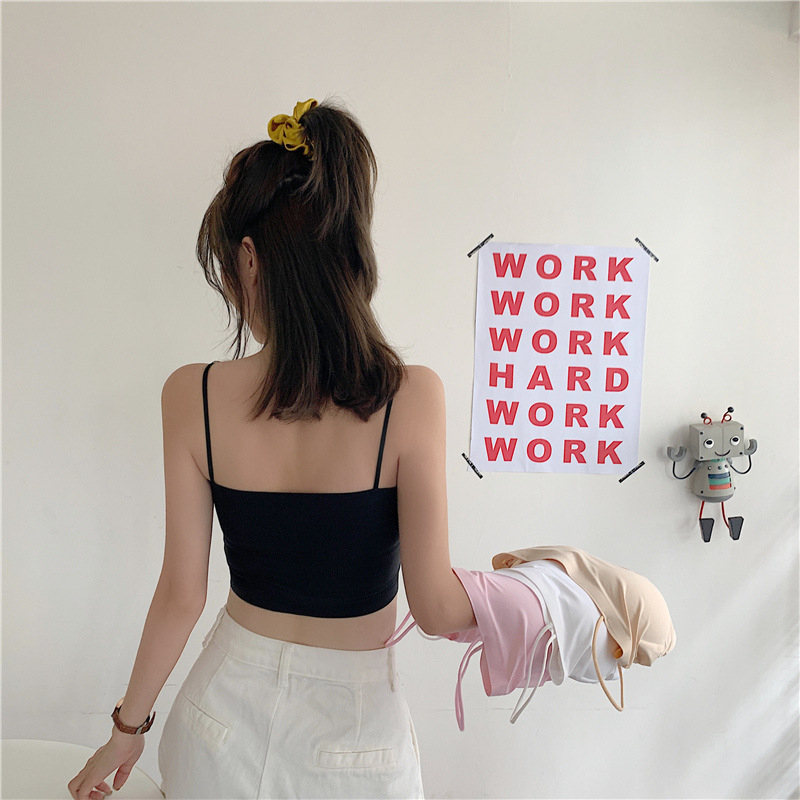 Áo bra nữ quây ngang chất thun lạnh cao cấp Bra quây ngang có mút 2 dây mảnh Mã 609