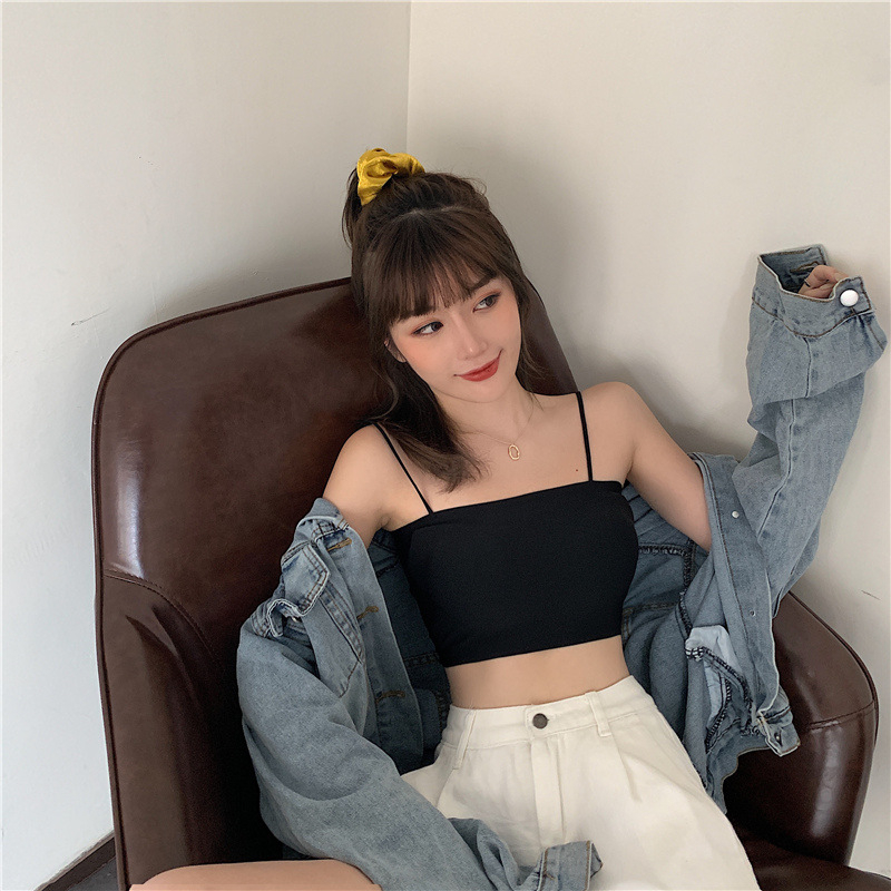 Áo bra nữ quây ngang chất thun lạnh cao cấp Bra quây ngang có mút 2 dây mảnh Mã 609