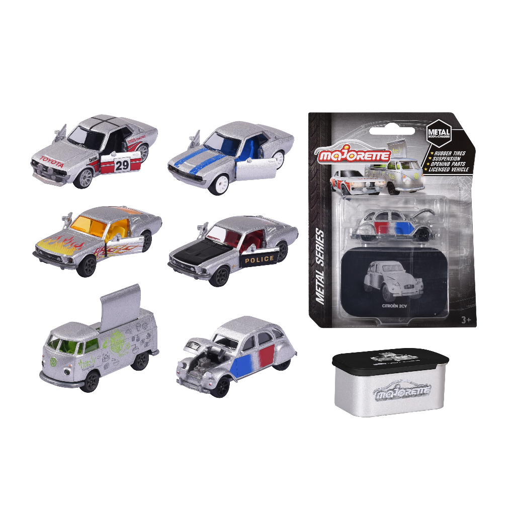 Xe Mô Hình Cổ Điển Cao Cấp MAJORETTE Vintage Deluxe Metal Series 212052019 - Simba Toys Vietnam - Giao Ngẫu Nhiên